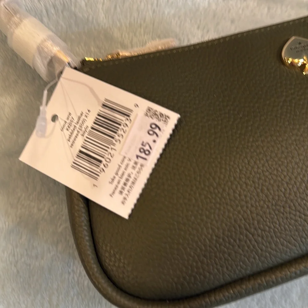 kate spade Pebbled Leather-Kayla Convertible Wristlet - Picture 5 of 13